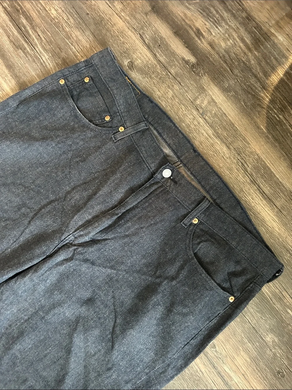 Levi's Men's Charcoal Straight-Leg Chinos